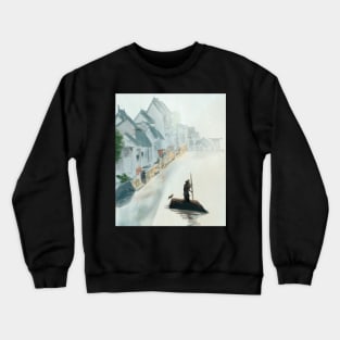 Water city | Artprint Crewneck Sweatshirt